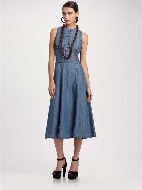 Prada denim dresses